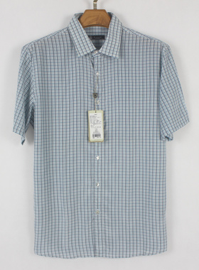 贝*L 高支纱 夏款 男士 短袖49.2桑蚕丝 吊牌齐全 商务休闲 04052