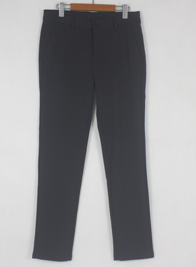 SC 25秋冬款 修身弹力 深蓝色 中高腰 商务舒适 男士休闲裤 08291