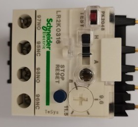 LR2K0316 PK2048 LR2K03 原装施耐德进口热过敏继电器8-11.5A
