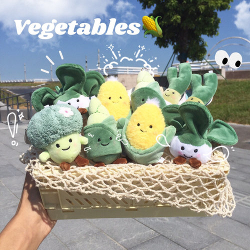 蔬菜白菜西兰花玉米竹笋挂件