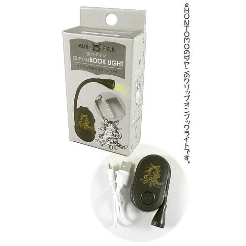 现货日本进口达扬猫Dayan Goods 猫咪夹式书灯便携阅读灯led露营