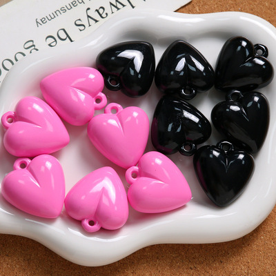 易白白亚克力大号爱心挂件配件