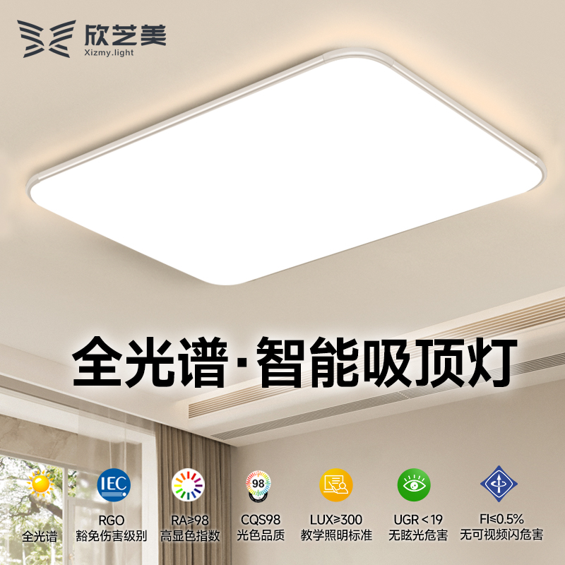 欣芝美LED现代简约卧室灯