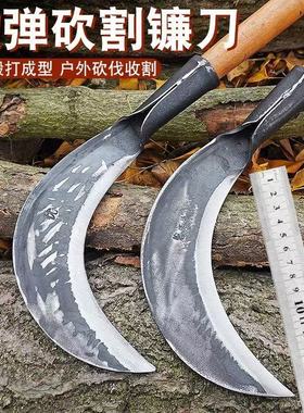 德国进口锻打加厚砍柴刀砍树刀砍竹刀户外开山开砍割两用刀农用