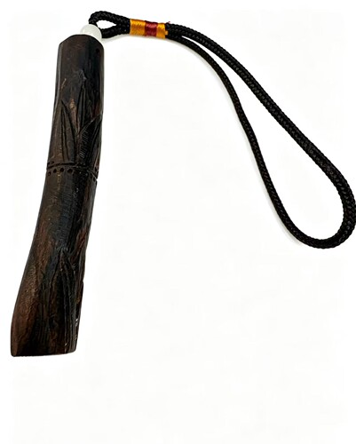 降真香，纯手工制作，竹节雕刻手把件，随身挂件把件