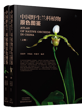 精装 中国野生兰科植物原色图鉴 上下卷 金效华花图鉴基础知识 种类分类园艺栽培 兰科植物花叶特征识别大全 自然科学科普百科