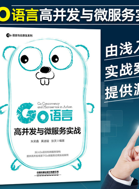 Go语言高并发与微服务实战 go语言编程教程书籍 Go语言入门教材书籍 golang教程自学Go语言学习笔记 go语言程序设计教材