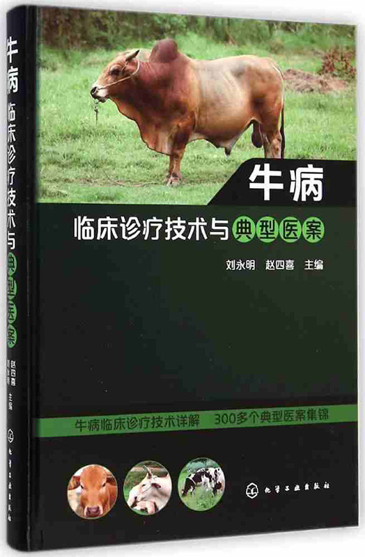 牛病临床诊疗技术与典型医案 养牛书籍大全兽医牛病全书肉牛养殖技术书牛饲料配方牛病诊断繁殖母牛饲养管理科学养牛