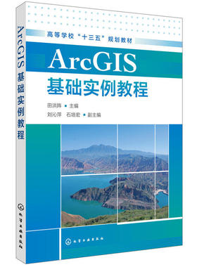 ArcGIS基础实例教程 田洪阵 ArcGIS遥感地理信息系统软件教程书籍 ArcGIS软件入门教材 自学教程入门到精通 数据处理分析地图设计