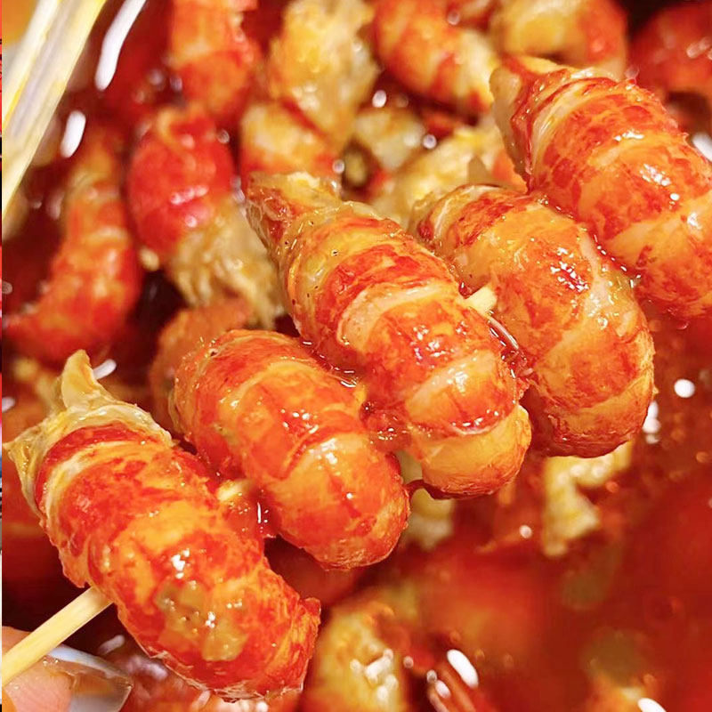 小龙虾虾仁去头去壳纯虾肉商用饭店家用龙虾汉堡炒饭盖饭盖面包邮
