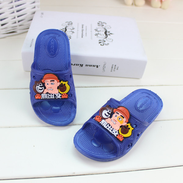Pantoufles enfants en autre pour été - semelle caoutchouc - Ref 986755 Image 4