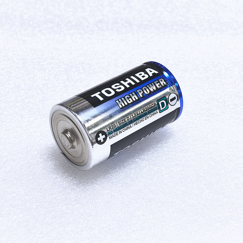 TOSHIBA东芝1号燃气煤气灶热水器1.5V碱性电筒玩具收音机D型电池