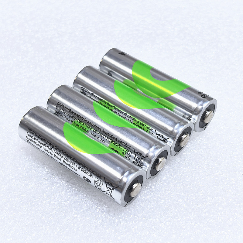 超霸5号电池充电电池2600毫安五号镍氢充电电池 KTV无线鼠标电池