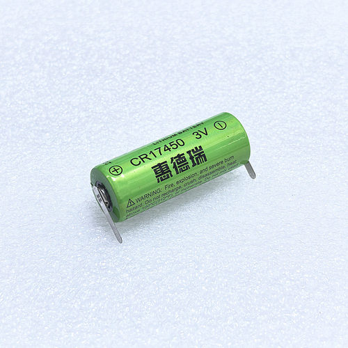 智能水表烟感器专用锂电池惠德瑞cr17450 3V仪器指示灯烟雾报警器