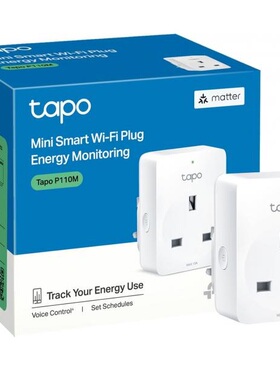 TP-Link Matter认证迷你WiFi智能插座TAPO P110M P100 P110 P304M