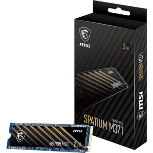 SSD固态硬盘 SPATIUM NVMe PCIe3.0 2TB 1TB M371 微星 MSI
