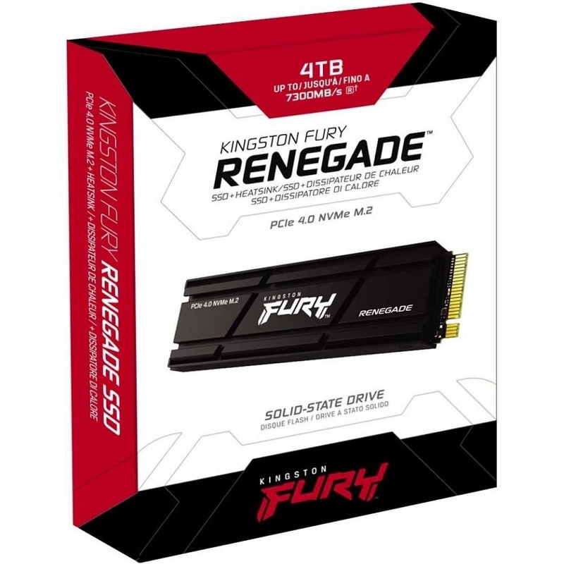 Kingston/金士顿FURY Renegade固态硬盘SSD原装散热片1T/2T/4T/TB