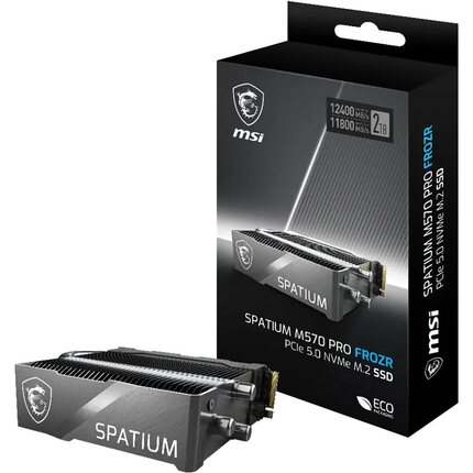 MSI/微星SPATIUM M570 PRO FROZR M580 2TB 4TB Gen5 SSD固态硬盘