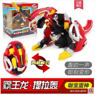 咖宝蛋神玩具阿宝卡宝车神组合汽车摔变形恐龙蛋战神救援重装巨人