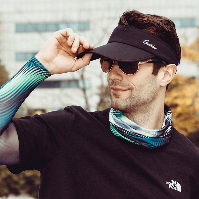 男女鸭舌空顶帽网球帽百搭太阳帽