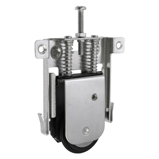 木门衣柜滑轮防脱轨移门明轮推拉门滚轮橱柜门凸轮平移门吊滑轮子