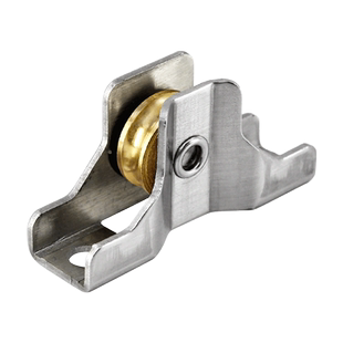 铝合金纱窗滑轮金刚网轴承金属轮子推拉纱窗下轮纱门沙窗滚轮配件