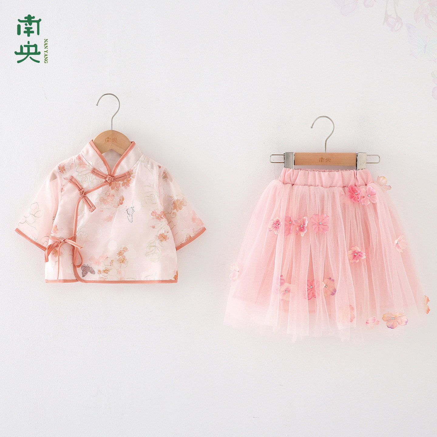 日常可穿汉服女童超仙古装裙子儿童唐装夏季薄款小女孩新中式套装图片