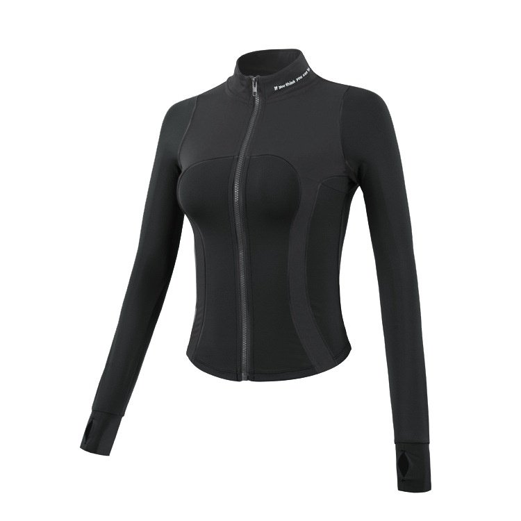 显瘦瑜伽服外套弹力上衣紧身立领拉链夹克健身速干T恤女运动长袖,运动/瑜伽/健身/球迷用品,瑜伽套装,淘宝优惠券,粉丝福利购,淘宝优惠卷