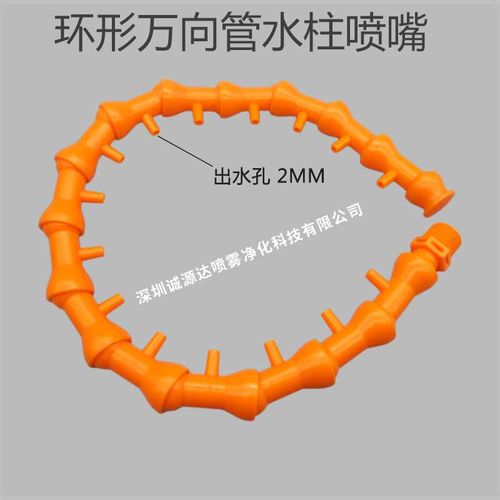 环形冷却管竹节管侧流直线喷嘴