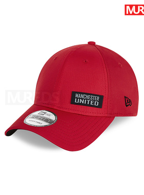 曼联官方New Era可调节棒球帽9FORTY队名小标红色男英国正品现货