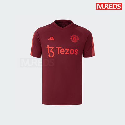 曼联阿迪达斯欧冠短袖球衣训练服