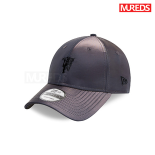 曼联官方New 现货 Era可调节棒球帽子9FORTY红魔鬼灰色英国正品