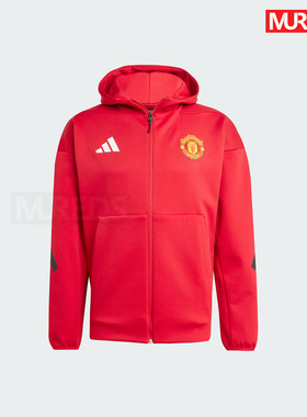 曼联官方正品阿迪达斯赛前出场ZNE运动连帽夹克外套JN2901