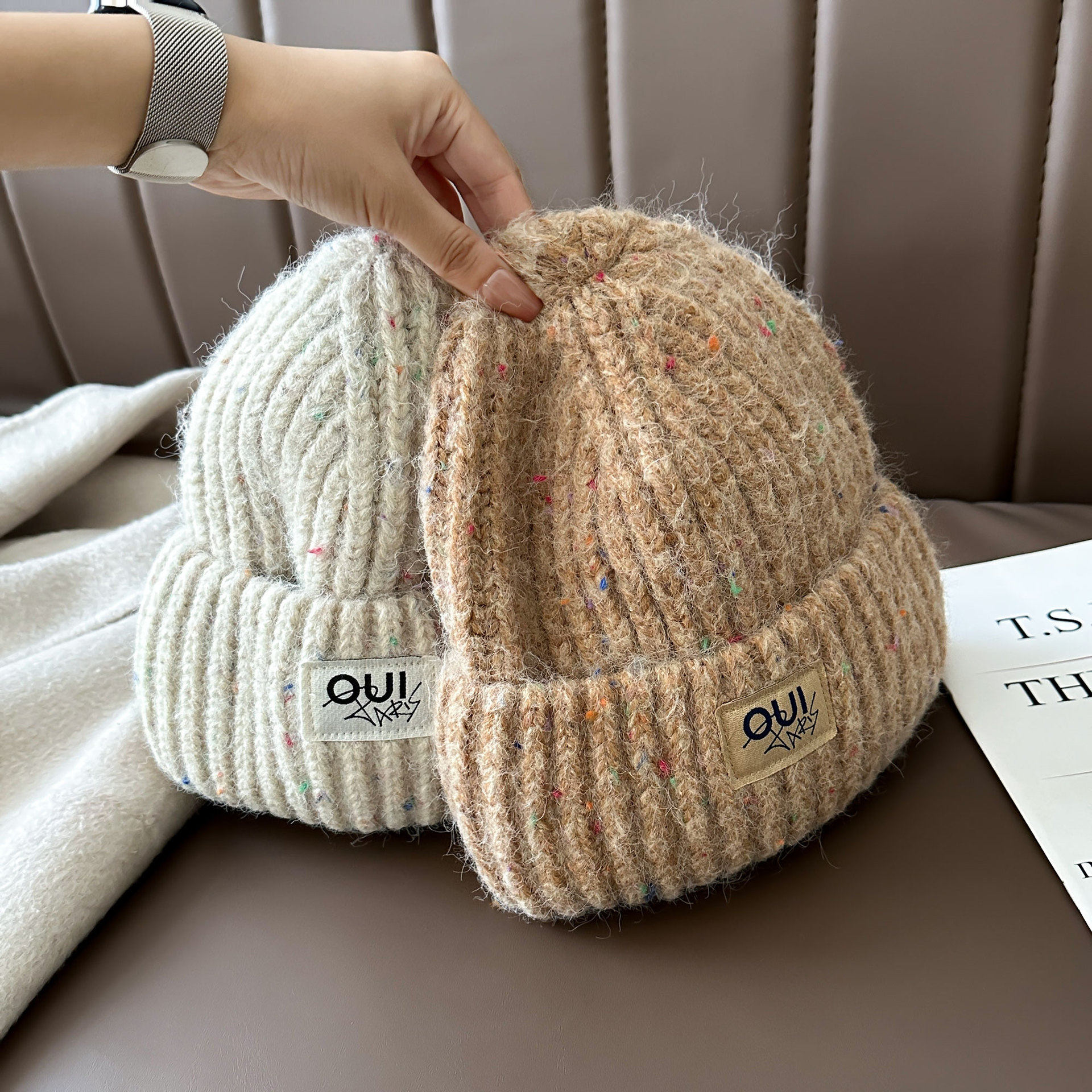 秋冬新款日系彩色豆豆针织帽女甜美百搭毛线盆帽保暖显脸小护耳帽,服饰配件/皮带/帽子/围巾,帽子,淘宝优惠券,粉丝福利购,淘宝优惠卷