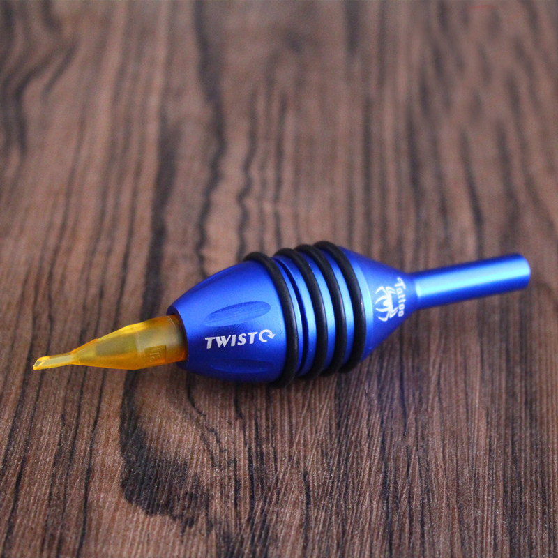 23MM铝合金子弹头手柄自锁纹身手柄握柄 纹身机 御龙纹身器材色料