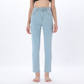 2025新款 女欧货烟管裤 VGOZE小众品牌设计浅色欧洲站牛仔裤 GPOD