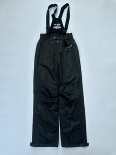 外贸男女双板背带滑雪裤冬季夹棉加厚保暖棉裤户外防风防水冲锋裤