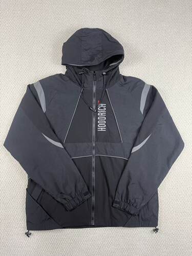 万针刺绣外贸男女春秋款户外防风防水大码连帽机能冲锋衣运动夹克