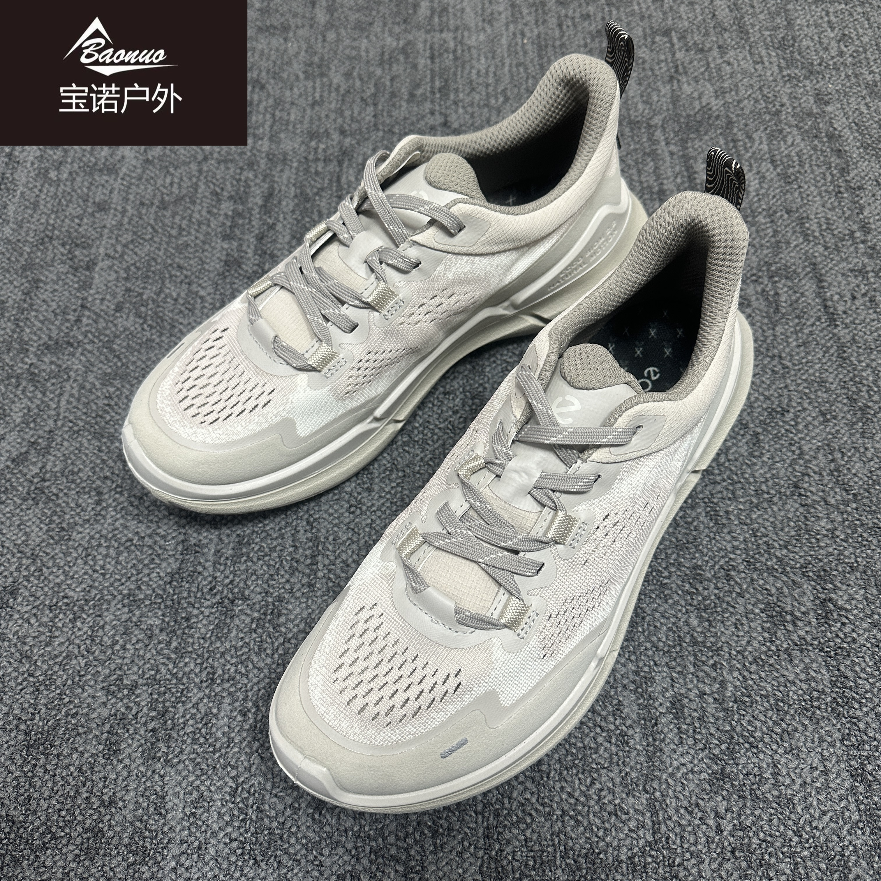 ECCO爱步男款运动鞋 25新秋季轻盈透气休闲跑步鞋健步2.2 830914