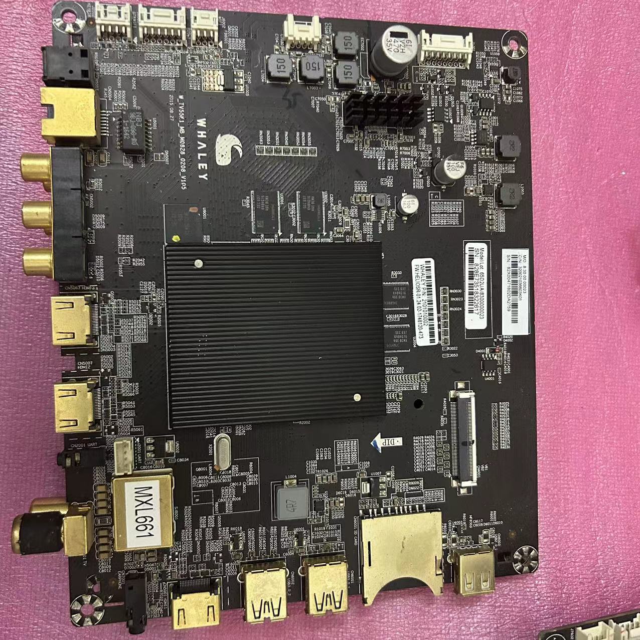 微鲸WTV55K1主板W-TV55K1-MB-M0828-0208-V105 TPT550U2-EQYS