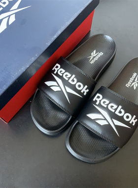 Reebok 锐步 男子夏季经典logo休闲运动沙滩凉拖鞋 FZ4282 EH0667