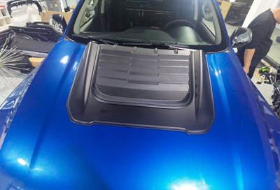 适用19-23年TRITON amarok REVO皮卡改装引擎盖装饰盖通风口贴