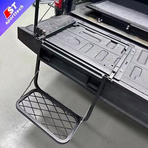适用于ranger revo vigo 大通三菱L200皮卡改装辅助爬梯尾门梯子