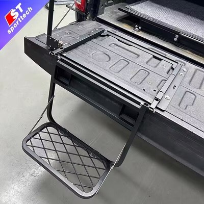 适用于ranger revo vigo 大通三菱L200皮卡改装辅助爬梯尾门梯子