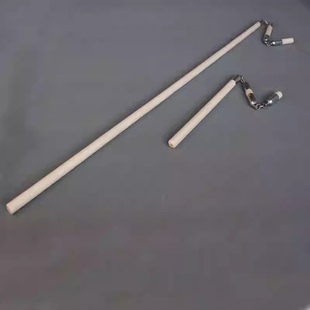 三节棍梢子棍新款连枷棍少林武术棍大梢子棍白蜡杆盘龙棍