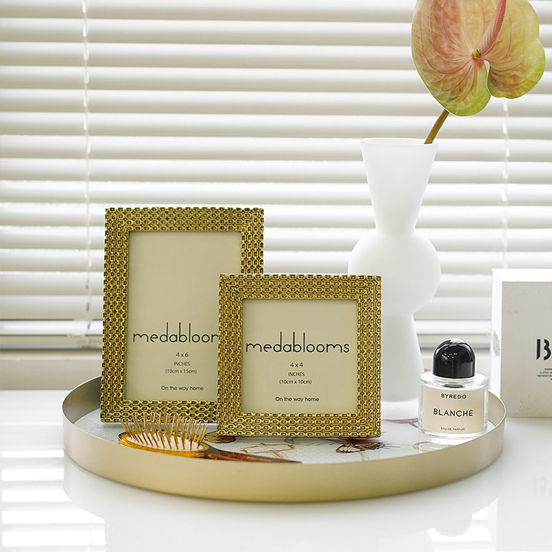 ladylike 现代简约6寸相框 创意卧室摆件轻奢照片墙装饰组合摆台