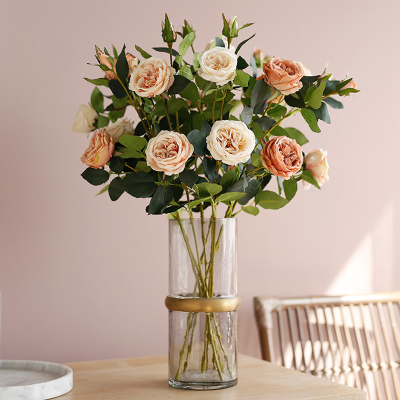 Ladylike仿真花玫瑰花客厅装饰花