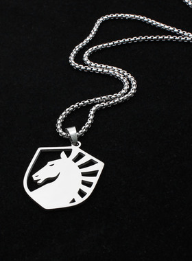 液体TEAM LIQUID战队电竞游戏A队Faze绝地求生俱乐部周边项链