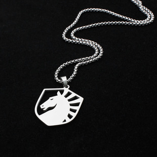 液体TEAM LIQUID战队电竞游戏A队Faze绝地求生俱乐部周边项链