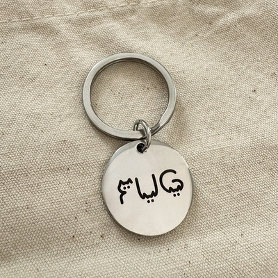 FuG自制小猫字母组合钥匙扣